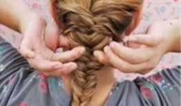鱼骨辫的编法视频教程,轻松掌握时尚编发技巧